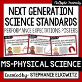 Middle School Physical Science NGSS Posters