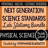 Middle School NGSS Physical Science Lab Bundle | Printable