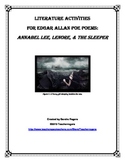 Middle School Poetry Study: 3 Edgar Allan Poe Poems (CCSS 