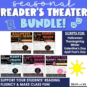 Preview of Middle School Reader's Theater Bundle: Seasonal Scripts!