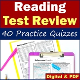 Middle School Reading Comprehension Bundle - PDF & Digital