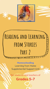 Preview of Middle School Reading and Learning From Stories, Part 2