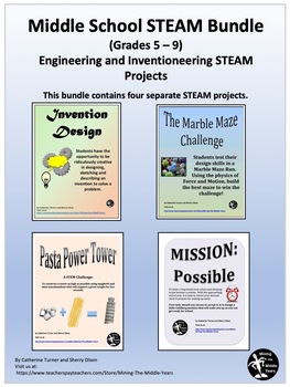 bundle steam engineering middle projects