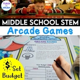 Middle School STEM Activity | Arcade Game STEAM Task Challenge