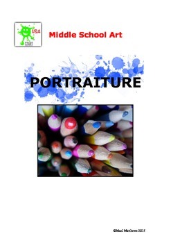 Preview of ART. Middle School Scheme of Study - Portraiture