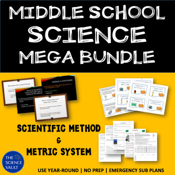 Preview of Scientific Method and Metric System Bundle + Ice Breakers