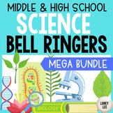 Middle School Science Bell Ringer Mega Bundle