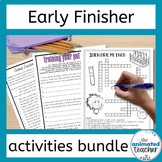 Middle School Science Early Finisher Activities