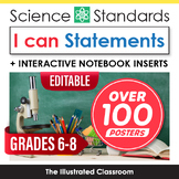 Middle School Science I Can Statements for NGSS Standards