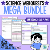 Middle School Science Webquest Bundle