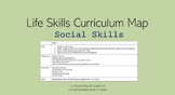 Middle School Social Skills Curriculum Map for M/I, Autism, MD