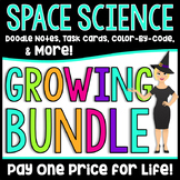 Middle School Space Science Growing Bundle