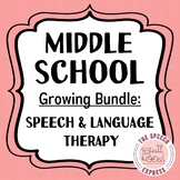 Middle School Speech and Language Therapy: ULTIMATE GROWIN