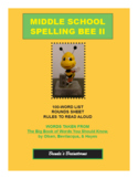 Middle School Spelling BEE II: Taken from The Big Book of 