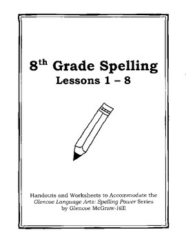 8th grade spelling teaching resources teachers pay teachers