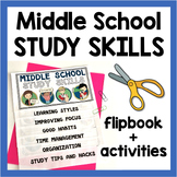 Study Skills for Middle School Flipbook and Activities Tra
