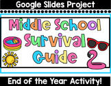 Middle School Survival Guide: A Digital End of the Year Activity