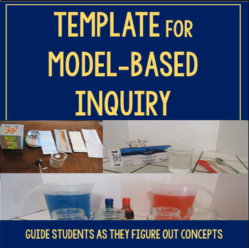 Preview of Middle School Template for Model Based Inquiry of a Phenomenon - NGSS Aligned
