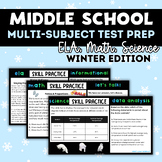 Middle School Test Prep - Multi-Subject: ELA, Math, Science