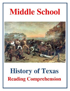middle school texas history reading wild west texas by the worksheet guy