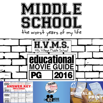Preview of Middle School: The Worst Years of My Life Movie Guide | Questions (PG - 2016)