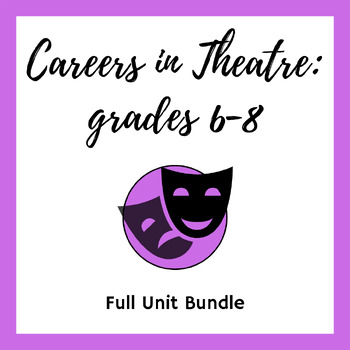 Preview of Middle School Theatre: Careers in Theatre