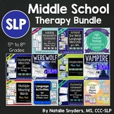 Middle School Therapy Bundle for Speech Language Therapy