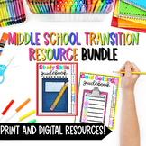 Middle School Success and Transition Bundle