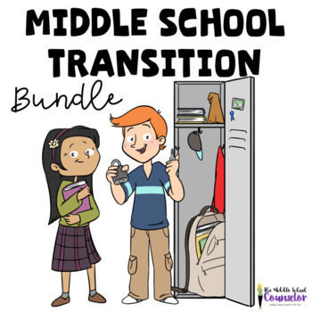 Preview of Middle School Transition Bundle | Transition to Middle School