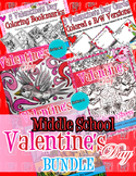 Valentines Day Coloring Sheets, Bookmarks, Cards & Art Lessons