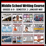 Middle School Writing Course 2 (Grades 6-9) : Semester 2 -