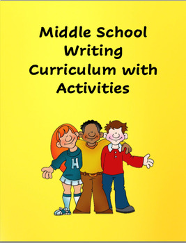 Preview of Middle School Writing with Activities