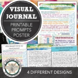 Visual Journal Challenges Poster, Middle School Art & High