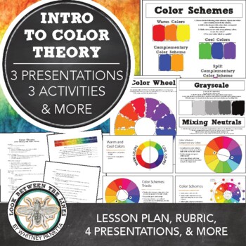 Middle School or High School Introduction to Art: Color Theory & Color ...