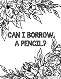 Middle Schooler Quotes - 5 coloring pages