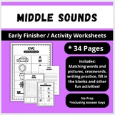 Middle Sounds Packet [No Prep]