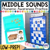 Middle Sounds Worksheets and Activities | Phonemic Awarene
