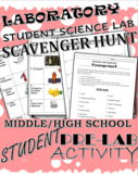 Middle Years/High School Lab Equipment Scavenger Hunt