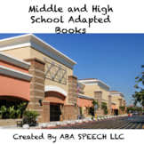 Middle and High School Adapted Book Bundle