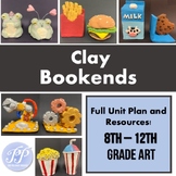 Middle and High School Art: Clay Bookends