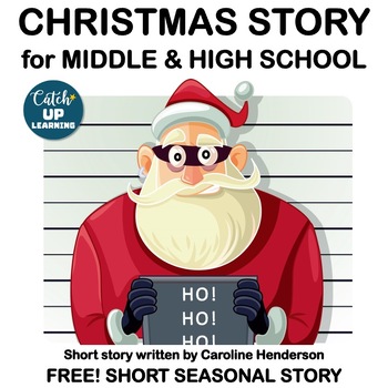 Preview of Middle and High School Christmas Short Story FREE