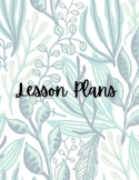 Middle and High School Lesson Plan Form