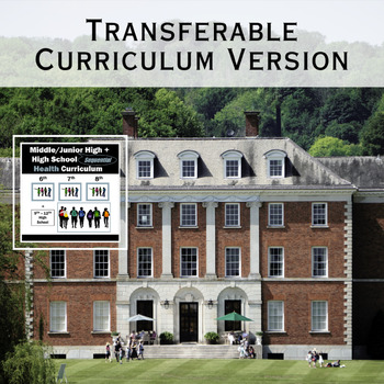 Preview of Middle and High School Sequential Health: Transferable License for Schools