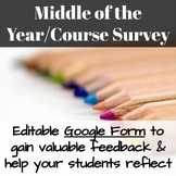 Middle of the Year/Course Survey: Get Feedback & Help Stud
