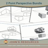 Middle/Senior 2 Point Perspective Bundle - basic to comple