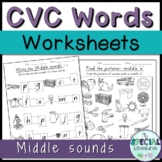 Middle sounds worksheets