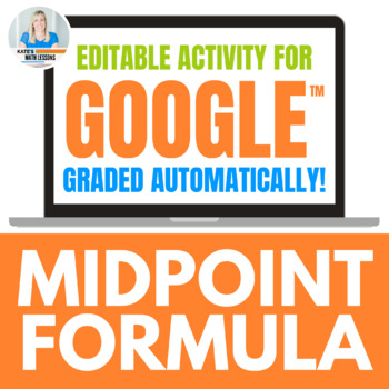 Preview of Midpoint Formula Digital Activity for Google