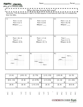 the midpoint formula common core geometry homework answers