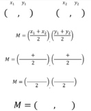 Midpoint Formula Graphic Organizer