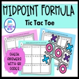 Midpoint Formula  -- Tic Tac Toe Activity